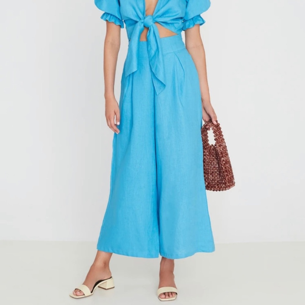 Faithfully the Brand, wide leg linen pants